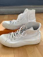 Converse Leder weiß in Gr. 38 Schleswig-Holstein - Kaltenkirchen Vorschau