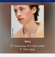 SUCHE 1 Ticket für Berq in Wien (28.11.) Kr. Altötting - Mehring Vorschau