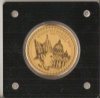 Goldmünze Benedikt, 999 reinstes Feingold 1/200 oz,Münze 40mm,Ech Niedersachsen - Bomlitz Vorschau