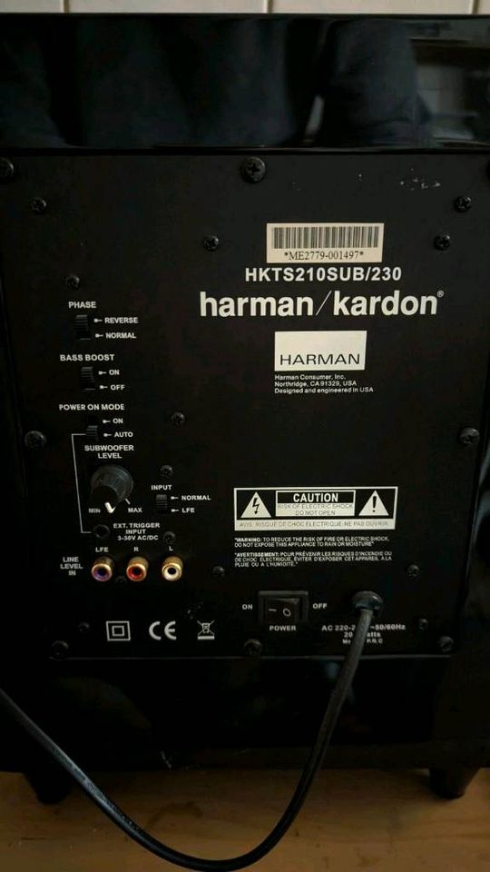 Harman Kardon 2.1 Lautsprecher Subwoofer HKTS210SUB/230 in Herne