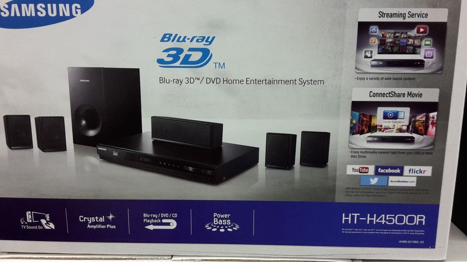 Samsung HT-H4500R 5.1 3D Blu-ray-Heimkinosystem in Karlsruhe