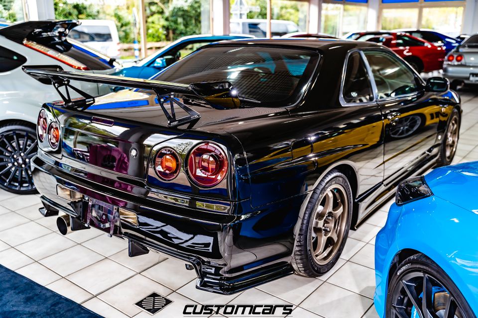 NISSAN SKYLINE R34 GTT RB25DET NEO 280PS TÜV NEU LACKIERT in Lennestadt