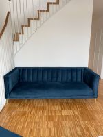 Sofa Borlo (3-Sitzer) und Hocker marineblau Wandsbek - Hamburg Farmsen-Berne Vorschau