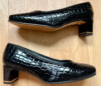 Ara Damen Schuhe Größe 38 schwarz Pumps Muster Krokodil Wiesbaden - Delkenheim Vorschau