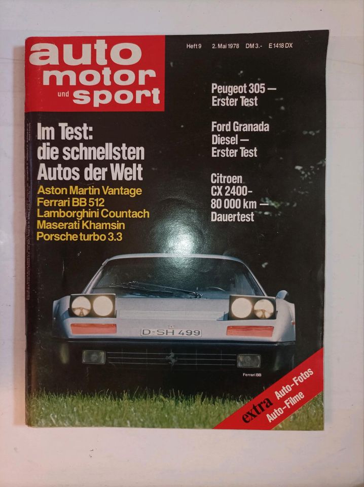 Auto Motor Sport  AMS Zeitschriften 1976 bis 1985  10 kompl. JG in Östringen