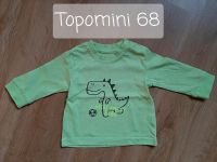 Langarmshirt/Oberteil mit Dino-Print von topomini (Größe 68) Hessen - Wehretal Vorschau