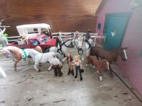 Riesige Schleich Sammlung (2 Ställe, Figuren, Pickup u.v.m.) Nordrhein-Westfalen - Bottrop Vorschau