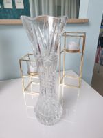 Vintage Dekorative Kristallvase schlank & hoch Leipzig - Grünau-Siedlung Vorschau