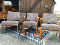 4er Set Original Hellerau Sessel Stühle Mid Century 60er Chair Güstrow - Landkreis - Güstrow Vorschau