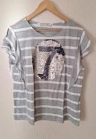 Monari Damen T-Shirt  mit Pailletten Gr. 44 Hessen - Söhrewald Vorschau