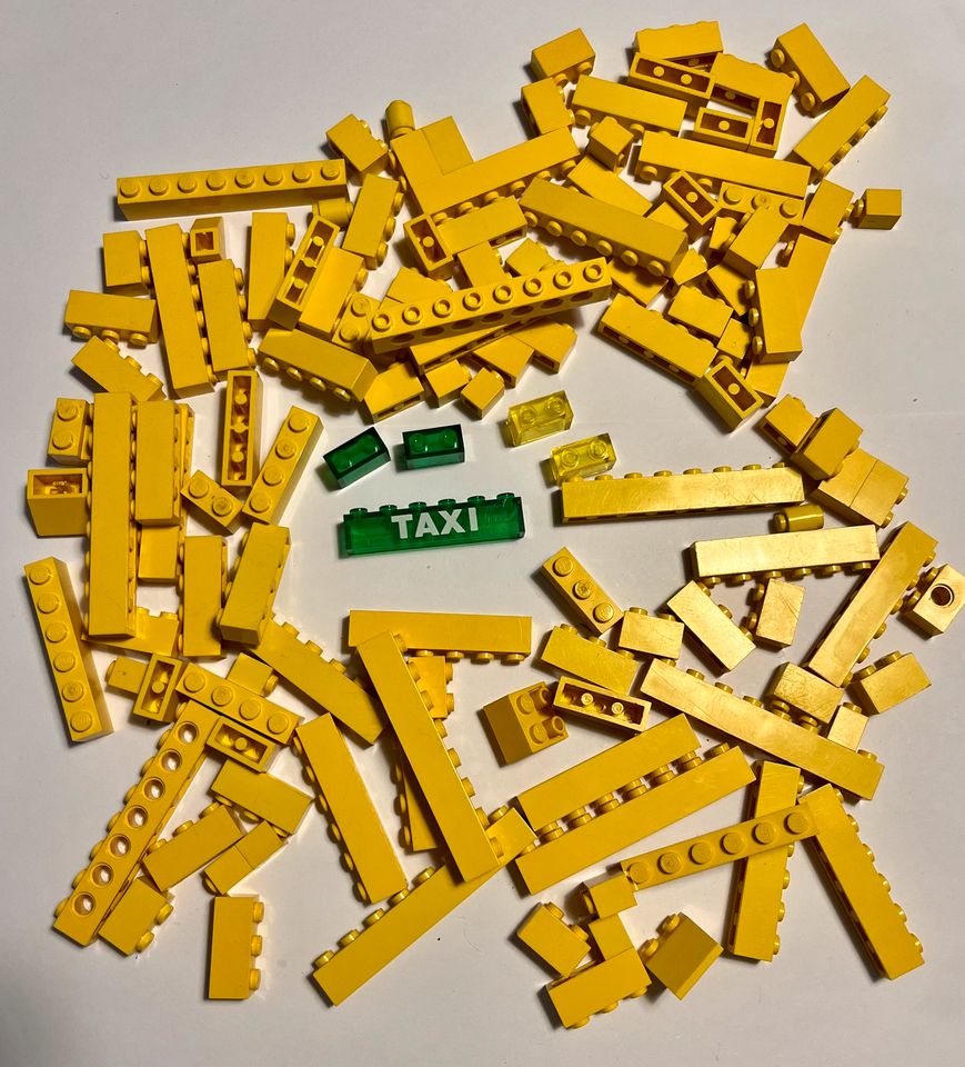 Lego, Steine, gelb, 1x1, 1x2, 1x3, 1x4, 1x6, 1x8 in Limburg