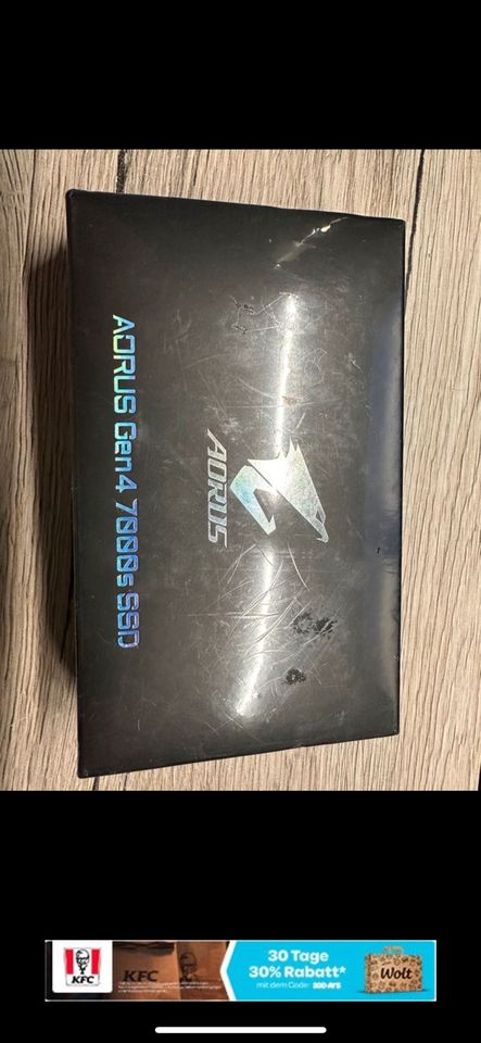 Gigabyte Aorus Gen4 7000s M.2 SSD 2TB NEU in Schenefeld (Kreis Steinburg)