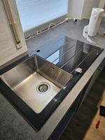 Einbauspüle Respekta Glas/Edelstahl Bayern - Burgthann  Vorschau