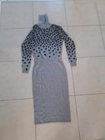 Strickkleid Leo Lascana Midikleid grau XS 34 Bayern - Schwarzenfeld Vorschau
