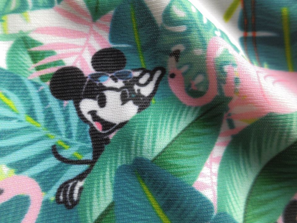 MICKEY MOUSE Bikini mit Flamingo und Dschungel Motiv Gr. 116 in Schwegenheim