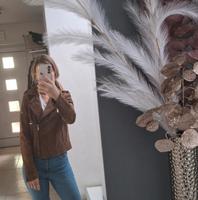 Mango Wildlederjacke Leder Jacke echt  S 36 Bayern - Schwarzenfeld Vorschau