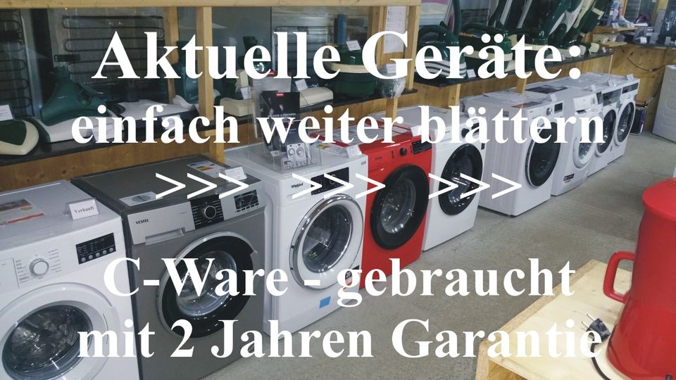 Waschmaschine gebraucht mit 2 Jahren TM-Store-VOLL-Garantie C-Ware Bullauge Bullaugengerät Waschmaschiene Wasch Maschine Maschiene Raumspar Waschtrockner Toplader Miele LG Samsung AEG Siemens usw. in Wolfhagen 