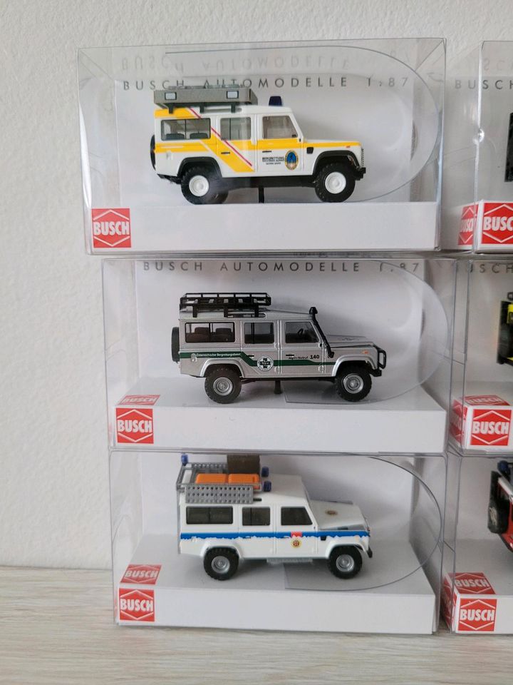 Chip Collect Cars Land Rover Modell Sammlung Busch Puzzle 1:87 in Aerzen