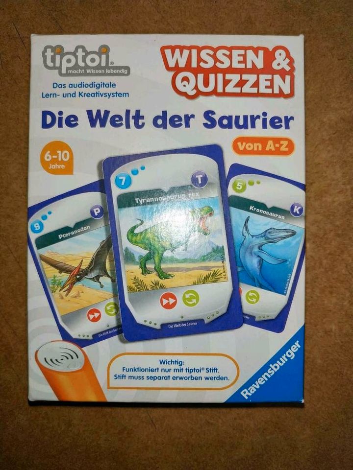 Tiptoi Wissen & Quizzen von A - Z❗vollständig❗ in Stuttgart