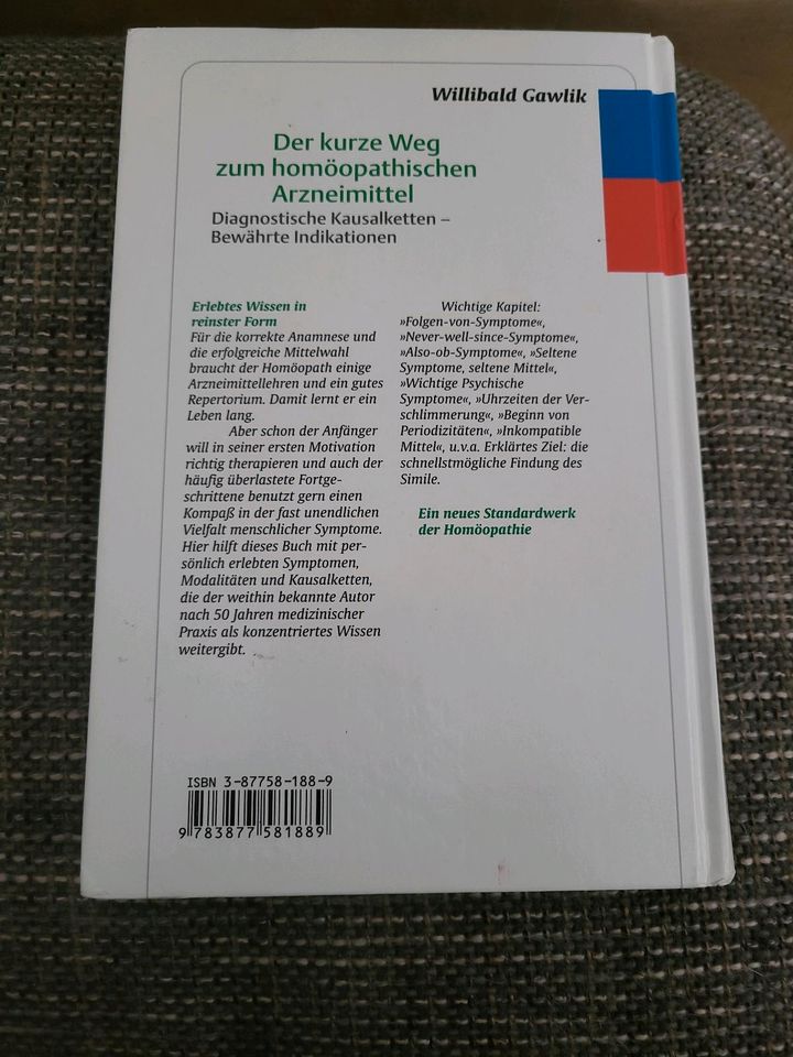 Der kurze Weg zum homöopathischen Arzneimittel..Willibald Gawi in Nürtingen