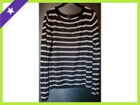 Pullover von More&More, schwarz weiß gestreift Bayern - Eichenau Vorschau