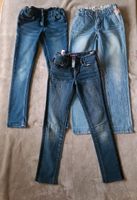 Kleidungspaket mit 3 Jeans Gr.140-146 für Mädchen Nordrhein-Westfalen - Meerbusch Vorschau