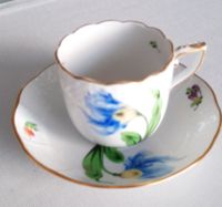 Herend Moccatasse mit Untertasse - 709 KY blau Baden-Württemberg - Bruchsal Vorschau