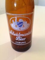 Alte Bierflasche aus der Scheidmantel Brauerei Bayern - Dörfles-Esbach Vorschau