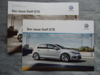 Prospekt Preisliste VW Golf 7 GTE neu und ungelesen !!! Niedersachsen - Wrestedt Vorschau