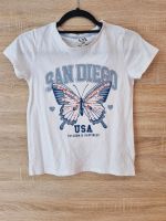 ♡♡ C&A T-Shirt Gr 140 146 Schmetterling Pailletten RAR Shirt Top Essen-Borbeck - Essen-Vogelheim Vorschau