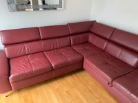 Sofa /Couch/Ecksofa mit Echtleder mit Stauraum mit Schlaffuntion München - Schwabing-Freimann Vorschau