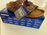 Birkenstock Arizona Sandalen Leder| Gr. 40| Schwarz |Weichbettung Nordrhein-Westfalen - Rietberg Vorschau