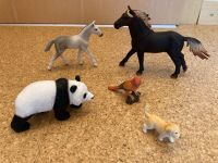 Schleich Tiere Pferd, Panda, Papagei, Hundewelpe Bayern - Mering Vorschau