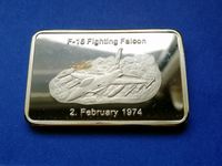 Medaille, F16 Fighting Falcon, U.S. Air Force 1947, 2. February Hessen - Butzbach Vorschau