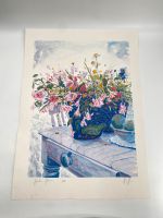 * PATRICK LIVINGSTONE GARDEN FLOWERS GRAPHIK  DRUCK LITHOGRAPHIE Berlin - Charlottenburg Vorschau