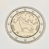 Estland (2021) • Nationaltier Wolf • 2€ Gedenkmünze • Neu Niedersachsen - Hessisch Oldendorf Vorschau