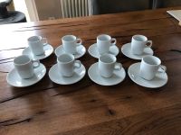 Espressotassen mit Unterteller Baden-Württemberg - Laupheim Vorschau