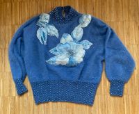 Pullover–Damen–Gr. 38-42-Mohair–Seidenapplikationen Blume-HA Bayern - Schondorf am Ammersee Vorschau