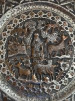 Antik persischer Kupferteller Tablett islamische Kunst Iran Hessen - Erlensee Vorschau