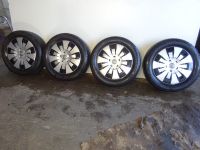 4x Audi 16 Zoll Stahlfelgen + 4x Bridgestone Blizzak Reifen Hessen - Florstadt Vorschau