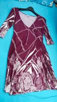 Brombeerfarben  Kleid in Wickeloptik Größe 40/42 Köln - Porz Vorschau