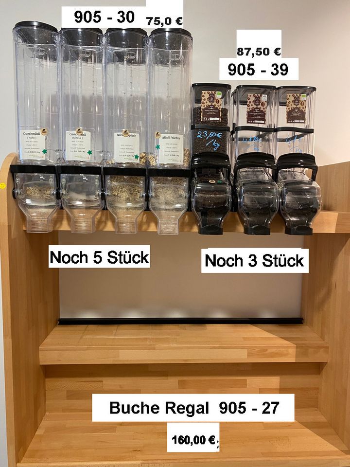 Schüttbehälter Dispenser für Offenverkauf schmal &hoch;Typ 13 Ltr in Saarbrücken