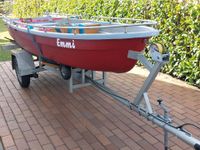 Boot "Anka" mit Trailer(mit  TÜV)2Motoren und viel Zubehör Rostock - Brinckmansdorf Vorschau