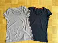 2 T-Shirts Damen Tommy Hilfiger Größe M blau+ lila West - Nied Vorschau
