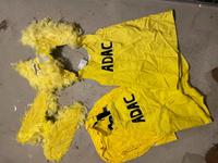 ADAC Fasching Kostüm die gelben Engel mit Leucht Flügeln Sachsen - Aue Vorschau