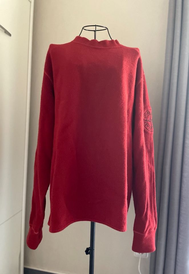 Stone Island Wollpullover Pullover Gr.XL rot in Dresden
