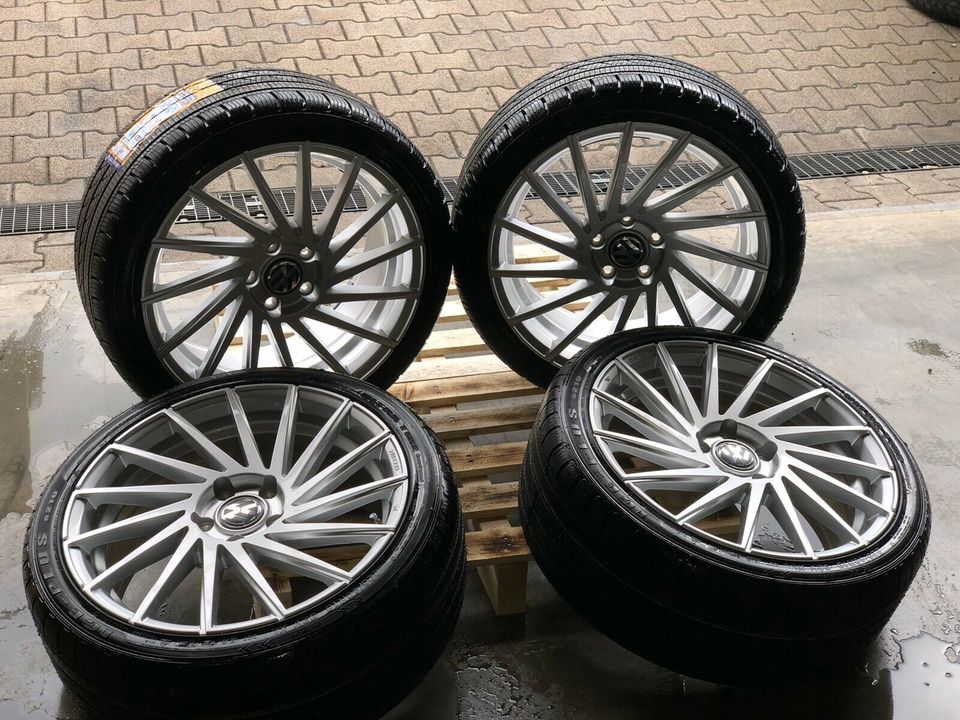 VW Golf R (VI) 1K 18Zoll Komplettrad Winterreifen 225/40R18 in Korb