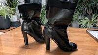 Original Chanel Stiefelletten, Gr.39c Hessen - Seligenstadt Vorschau