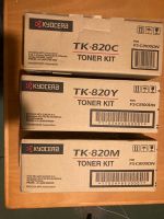 Original Toner Kyocera TK-820 C M Y für Kyocera FS-C8100DN Neu Nordrhein-Westfalen - Neuss Vorschau