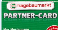 Hagebaumarkt Partner-Card Kundenkarte zum ausleihen mit rabatt Bayern - Pressig Vorschau